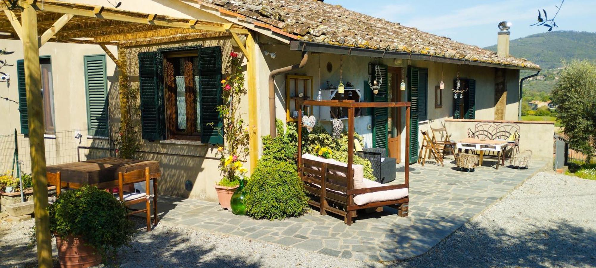 La Casa Tra Gli Ulivi Bed and Breakfast Cortona Eksteriør billede
